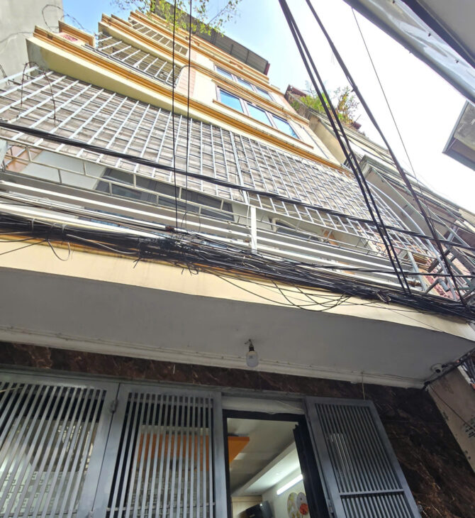 Bán nhà phố Lĩnh Nam, gần mặt phố lô góc 2 thoáng, 5 tầng 34m2, giá nhỉnh 6 tỷ