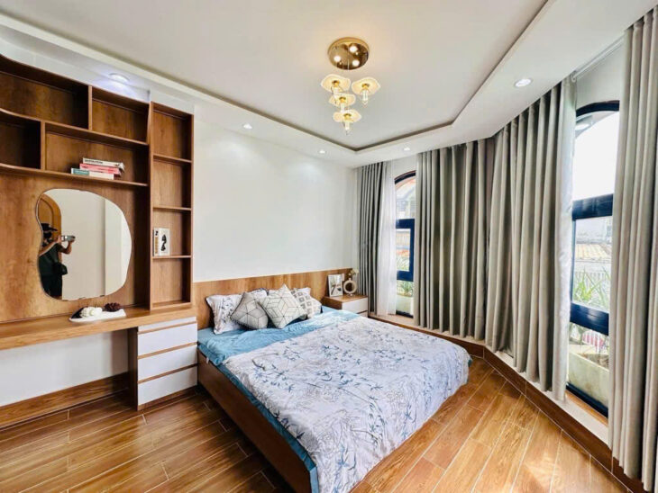 CĂN GÓC 4 Tầng DTSD: 130m2 – HẺM XE HƠI – 3PN.4WC – GÒ VẤP – Giá 6,75Tỷ