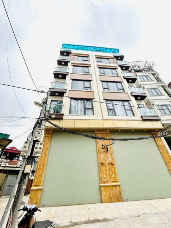 Nhà phân lô trung tâm quận Hoàng Mai, 38m2, 7 tầng tháng máy, MT 5m, ô tô vào nhà, full nội thất,