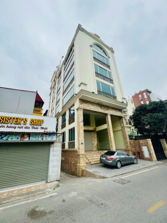 Bán tòa nhà triệu đô Ngọc Thụy, 234m2, 8 tầng, MT8.6m, con phố kinh doanh bậc nhất Ngọc Thụy, giá