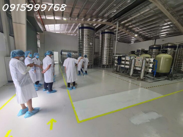 Bán và cho thuê Nhà máy nước Samin tại Kcx Tân Thuận, Q7,Dt 4904m2, GÍA TỐT