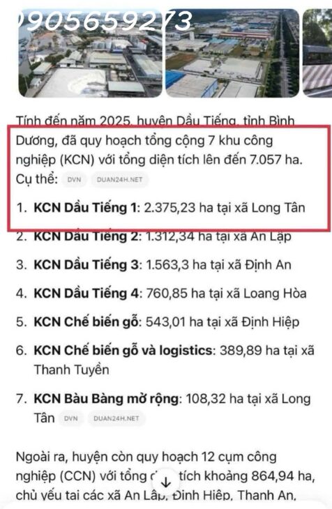 📢 CẦN BÁN GẤP ĐẤT LONG TÂN – DẦU TIẾNG, BÌNH DƯƠNG