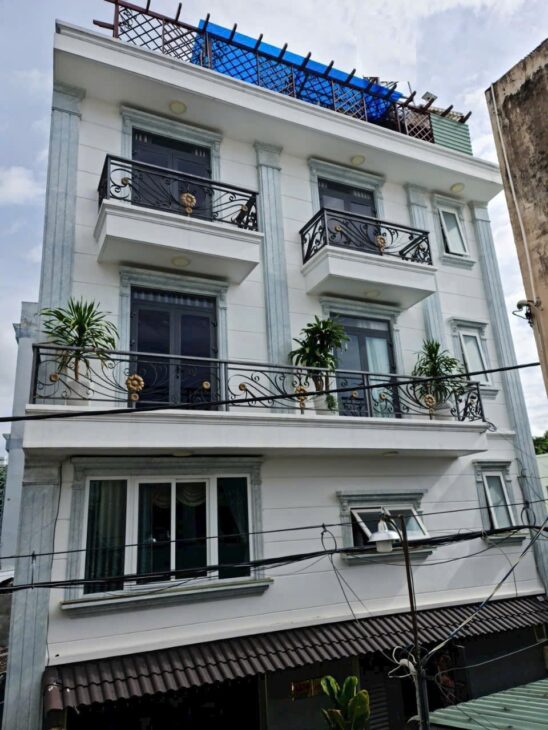 BÁN NHÀ TÔ KÝ, Q12, 10×6 XÂY DỰNG 4 TẦNG, SỔ HỒNG RIÊNG