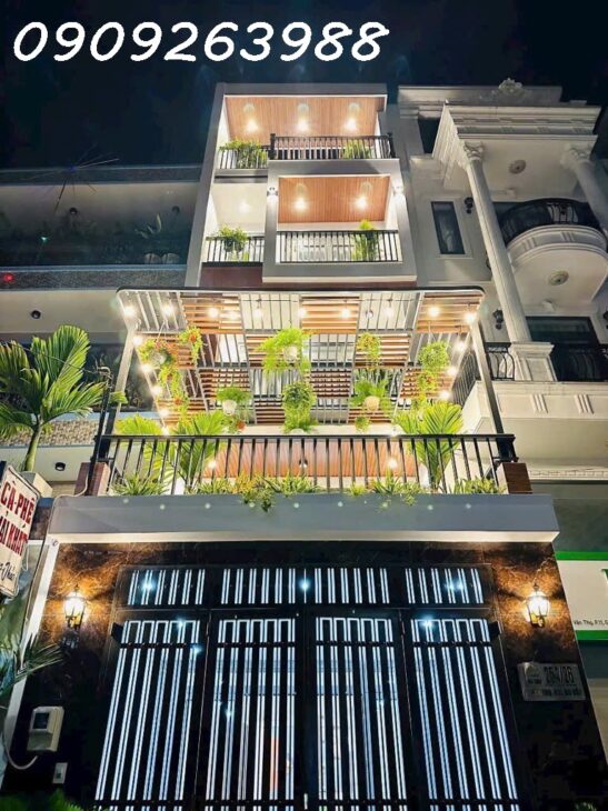BÁN NHÀ HẺM 254 LÊ VĂN THỌ, P11, GÒ VẤP – 75M² – 5 TẦNG – NHỈNH 9 TỶ