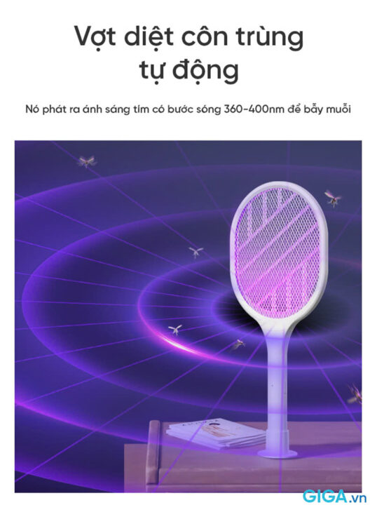 Vợt muỗi Lumias ESD-3500W , đèn UV BH 6TH