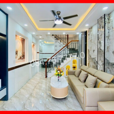 BÁN NHÀ HXH 4 TẦNG, 4PN, 4WC – QUANG TRUNG, GÒ VẤP – 5.7 TỶ – 33M2 – NHÀ MỚI ĐẸP – LIỀN KỀ TIỆN ÍCH