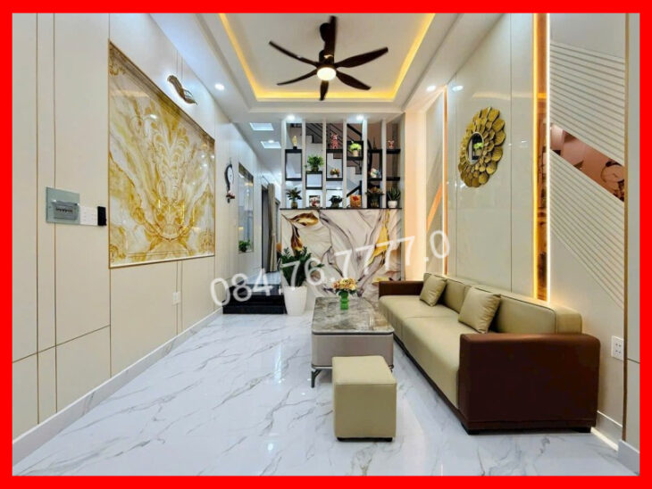 BÁN NHÀ 6 TẦNG BÙI QUANG LÀ, GÒ VẤP – 64M2, 4×14, 6PN, 5WC – CHỈ 8.3 TỶ – SỔ HỒNG CHÍNH CHỦ