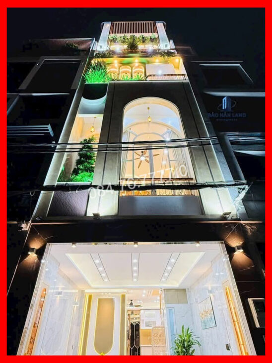 BÁN NHÀ 6 TẦNG, 54M2, 4.6x12m, NGÕ QUANG TRUNG, GÒ VẤP – GIÁ 11.8 TỶ – SỔ HỒNG CHÍNH CHỦ