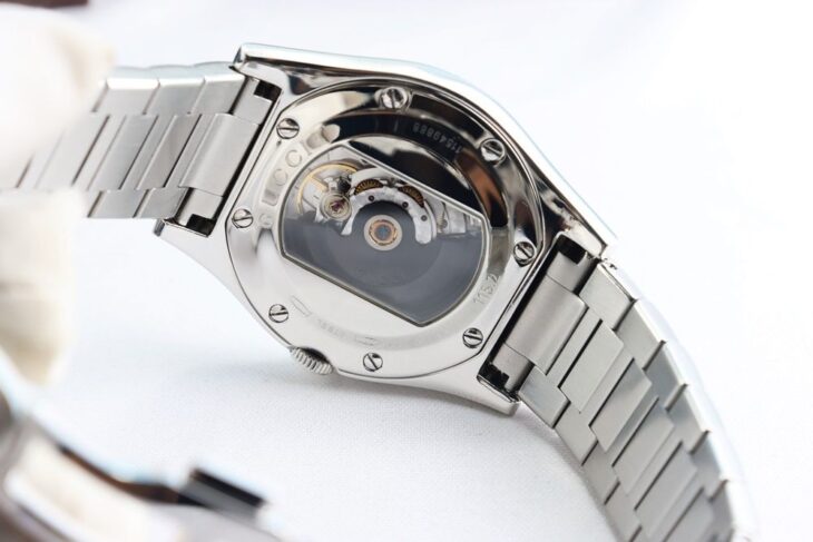 Đồng Hồ Nam : Gucci Pantheon Automatic dây thép, Thiết kế lộ máy – Size 43mm Fullbox…