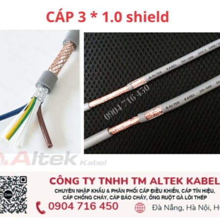 Cáp tín hiệu 3×1.0 SQM Altek Kabel kho tại Đà Nẵng, Hà Nội, Sài Gòn