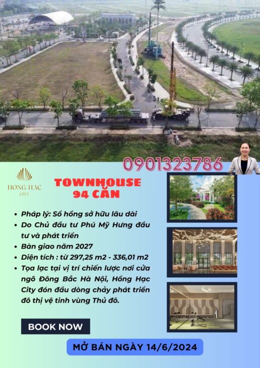 HỒNG HẠC CITY PHÚ MỸ HƯNG – MUA LIỀN GIAI ĐOẠN 1 – LS 0%, CK CAO. XEM MIỄN PHÍ 0901323786