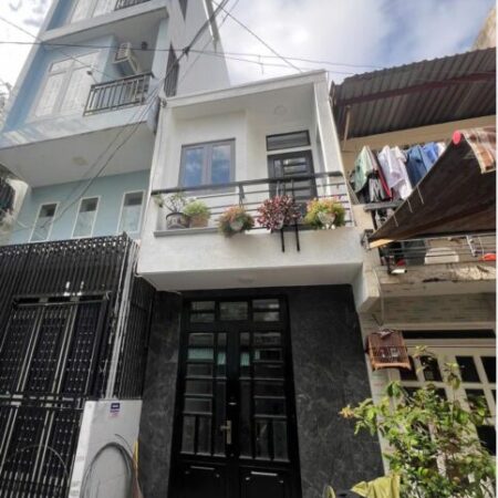BÁN NHÀ 3 TẦNG, HẺM 5m, CMT8, P5, TÂN BÌNH, 3x9m, 3PN, NHỈNH 4 TỶ