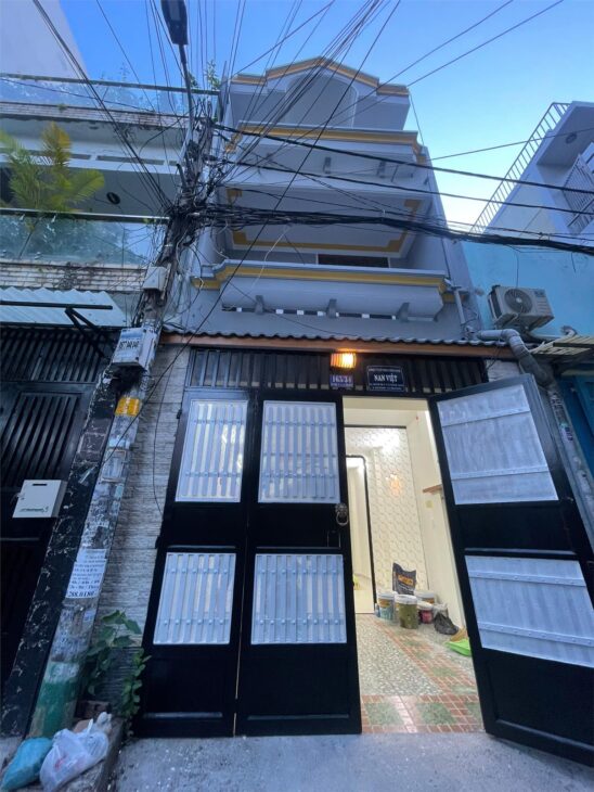 4×19, BÁN NHÀ 3 TẦNG, HẺM 8m, KHU TRƯỜNG CHINH, P.14, TÂN BÌNH, NHỈNH 9 TỶ