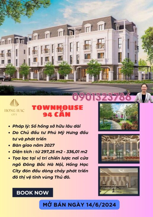 HỒNG HẠC CITY, CẬP NHẬT BẢNG GIÁ MỚI NHẤT TỪ PHÚ MỸ HƯNG, NHẬN THÔNG TIN NGAY 0901323786