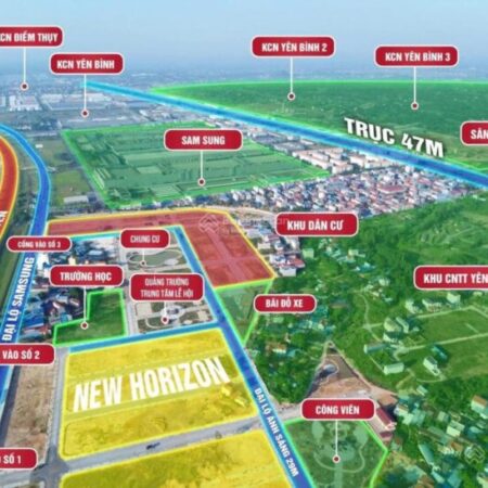 Bán lô đất nền KCN Sam Sung Giá ngoại giao. Ví trí đẹp tiềm năng sinh lời cao. Liên hệ ngay để lấy