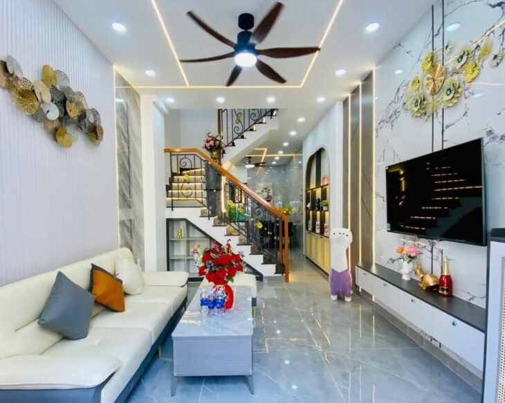 BÁN NHÀ ĐẸP 4 TẦNG – TRUNG TÂM P16 GÒ VẤP – GIÁ NHỈNH 5 TỶ TL