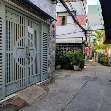 NHÀ ĐẸP HẺM THÔNG THOÁNG 50M2, 5PN, 3 TẦNG DƯƠNG BÁ TRẠC P.1 QUẬN 8, GIÁ CHỈ 4.5 TỶ