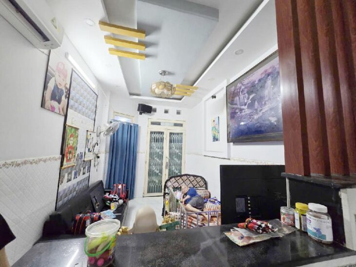 CHỈ TỪ 5 TỶ SỞ HỮU NGAY NHÀ ĐẸP DẠ NAM TRUNG TÂM Q8, 5P QUA Q1 VÀ Q5, 3 TẦNG, HẺM XE HƠI THÔNG
