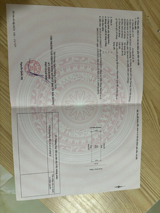 Bán đất KĐT Ford Tứ Minh Hải Dương – Trục chính kinh doanh tốt, giá 2.25 tỷ