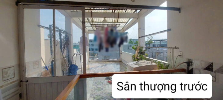 Nhà mới 4 tầng hẻm thông sát đường Cao Xuân Dục P12Q8. 6 tỷ