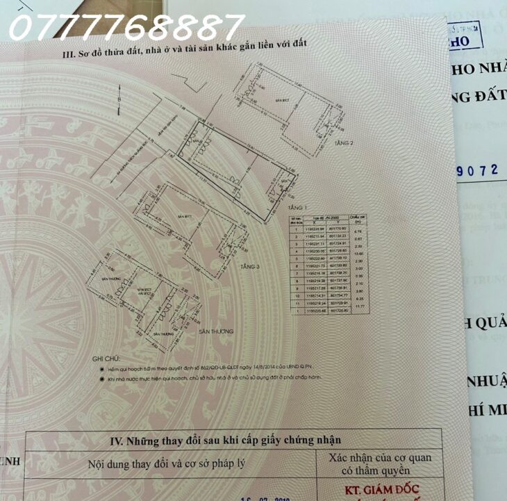 ???? [BÁN GẤP] Biệt Thự Phan Đăng Lưu, Phú nhuận – 4 tầng gần 150m2