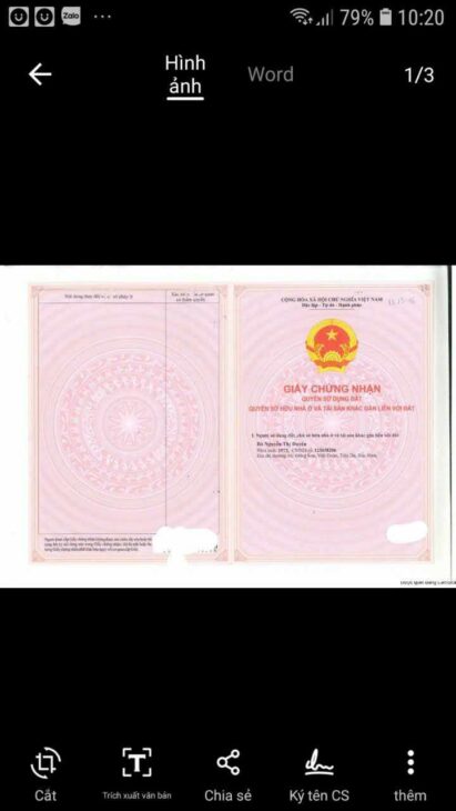BÁN GẤP ĐẤT THỔ CƯ – TRUNG TÂM DĨ AN – BÌNH DƯƠNG – Liên hệ:0327689798