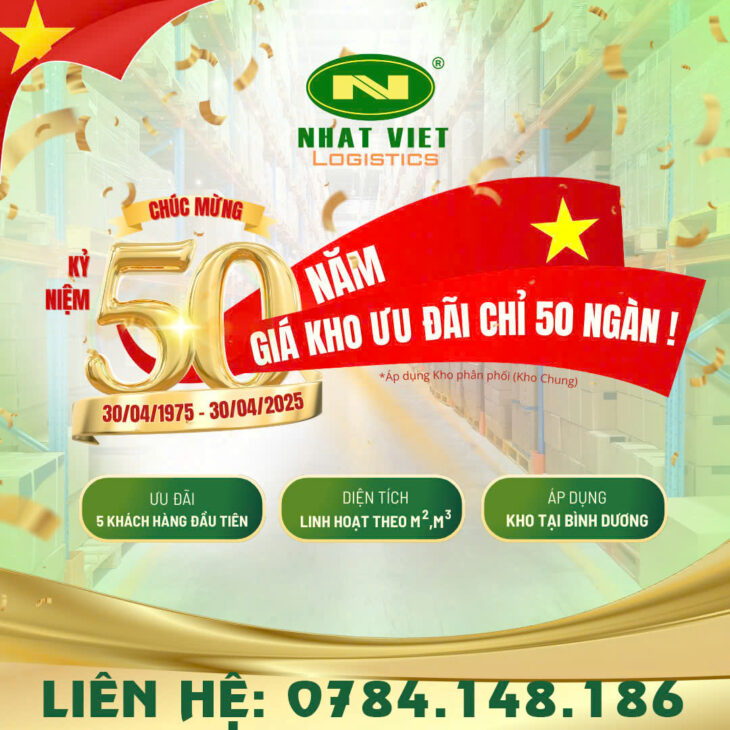 NHẤT VIỆT LOGISTIC – CHO THUÊ KHO TẠI BÌNH DƯƠNG