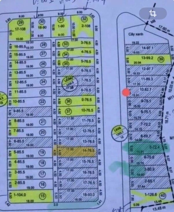 Đất đấu giá Thôn Tiền TT Lai Cách – Gần cổng KCN Đại An – 76.5m², giá chỉ 2.x tỷ Rẻ nhất khu