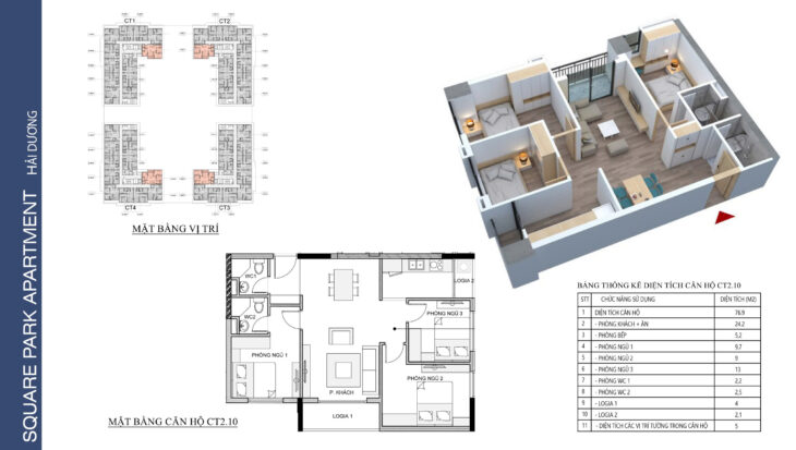 Bán căn hộ View đẹp, giá gốc chủ đầu tư, KĐT Nam Hải Dương giá chỉ 9xx tr