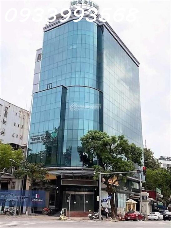 Lô góc 3 mặt phố Trần Thái Tông 90m2, MT 25m 3 vỉa hè 12 tầng hầm kinh doanh nhỉnh 70 tỷ 0933 993