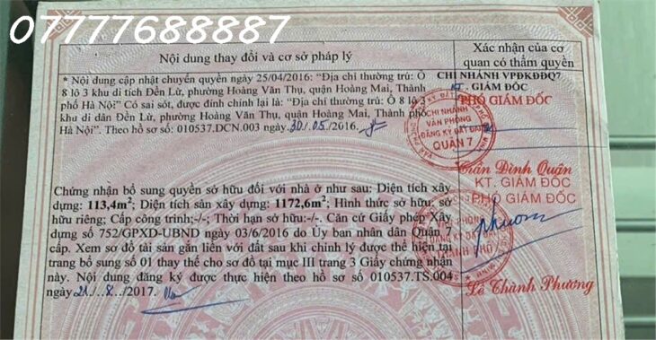 7%/năm Tòa Nhà Căn Hộ Dịch Vụ 50P HĐT 300tr/T 8 Tầng Mt Đường 24m Q7