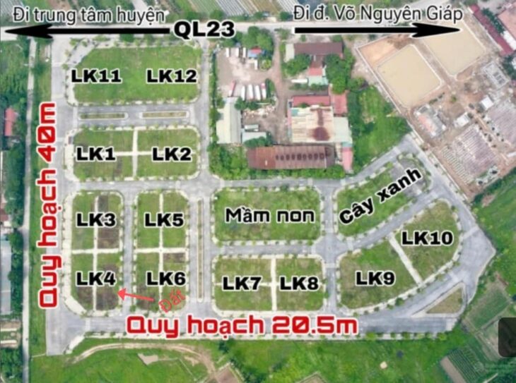 BÁN ĐẤT 180M2 TÁI ĐỊNH CƯ ĐÔNG NAM CỔ DƯƠNG TIÊN DƯƠNG ĐÔNG ANH (PHÚC THỊNH MỚI) – LÔ XẺ KHE 3 MẶT
