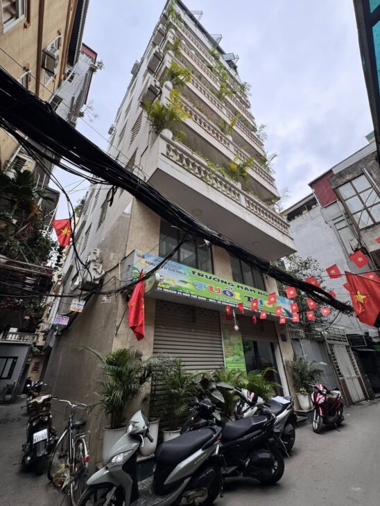 TÒA BUILDING ĐỐNG ĐA – 9 TẦNG THANG MÁY – LÔ GÓC – KINH DOANH – DÒNG TIỀN CAO