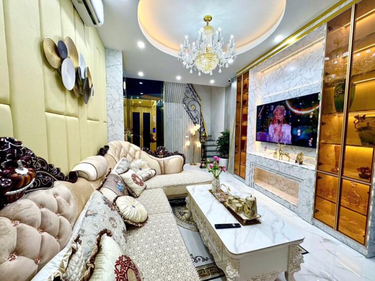 BÁN NHÀ TT ĐỐNG ĐA, PHỐ LƯƠNG ĐÌNH CỦA, 35M2, 4T THANG MÁY, NGÕ THÔNG – GẦN PHỐ – FULL NỘI THẤT,