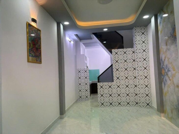 BÁN NHÀ 3 TẦNG, HẺM 5m, CMT8, P5, TÂN BÌNH, 3x9m, 3PN, NHỈNH 4 TỶ