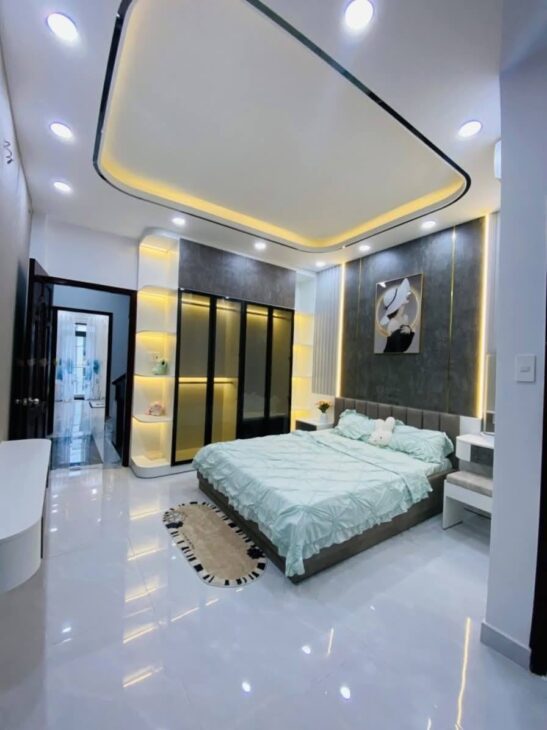 Bán nhà Nơ Trang Long – 47 m2 – 5 tầng – HXH – sổ Vuông – 4 PN – PL Chuẩn – 7.89 tỷ