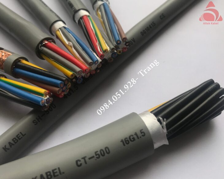 Cáp điều khiển chống nhiễu 2-30 lõi