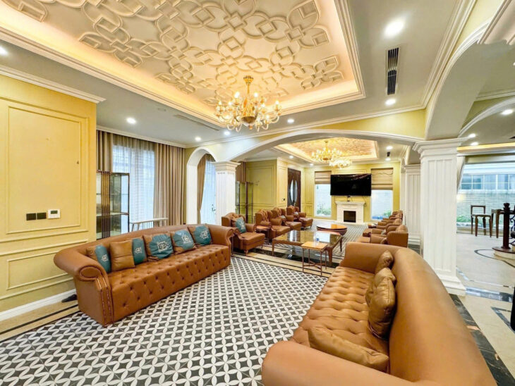 BÁN BIỆT THỰ AN VƯỢNG VILLA, KĐT DƯƠNG NỘI – 275M² x 4 TẦNG – FULL NỘI THẤT VIP – 55 TỶ