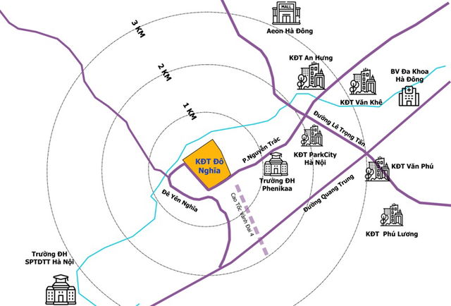 Nhà LK khu đô thị đô nghĩa, nhà 2 mặt tiền, giao thông thuận lợi, oto chạy vòng quanh nhà, phù hợp