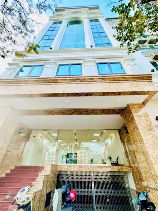 BÁN TÒA NHÀ MẶT PHỐ THỤY KHUÊ – 183M² x 8T THANG MÁY – DÒNG TIỀN 300TR/THÁNG – GIÁ 95 TỶ