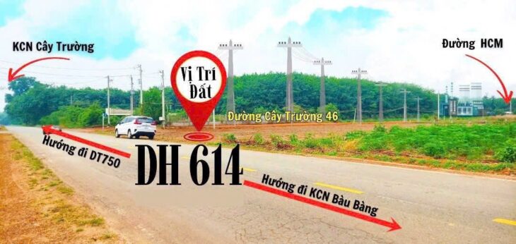 CHỈ 9XX SỞ HỮ NGAY LÔ ĐẤT ĐẸP TẠI BÀU BÀNG