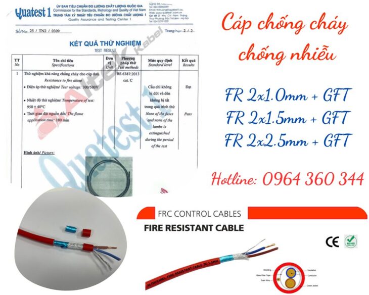 Phân phối cáp chống cháy, chống nhiễu Altek Kabel 2C x 1.0mm giá tốt
