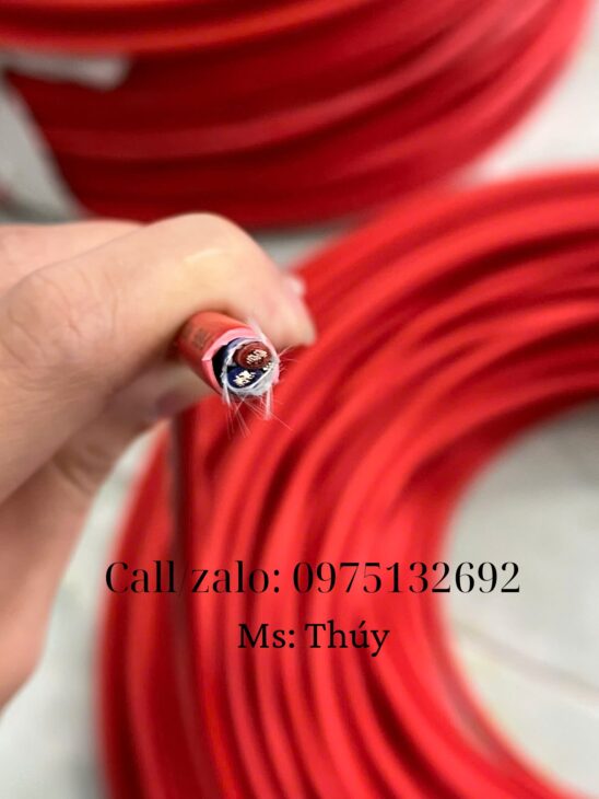 Cáp Chống Cháy, chống nhiễu CU/FR – LSZH vỏ đỏ Altek Kabel