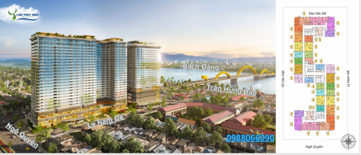 rao bán Căn Hộ trên Đầu Cầu Rồng Đà Nẵng – Legend City