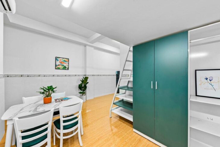 CHO THUÊ CĂN HỘ DỊCH VỤ 2PN – 2WC- 50M2 – PHAN VĂN HÂN P17