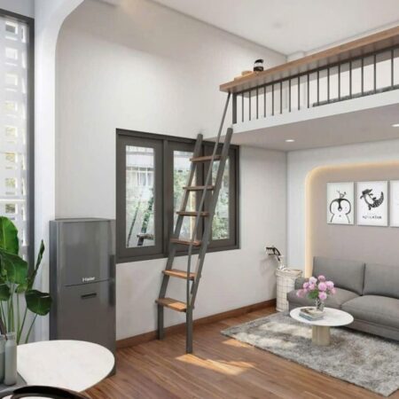 Cho thuê căn hộ duplex full nội thất cao cấp có thang máy pccc đầy đủ