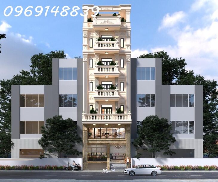 Tòa nhà văn phòng mới xây – Hầm 6 tầng thang máy – Vị trí đắc địa