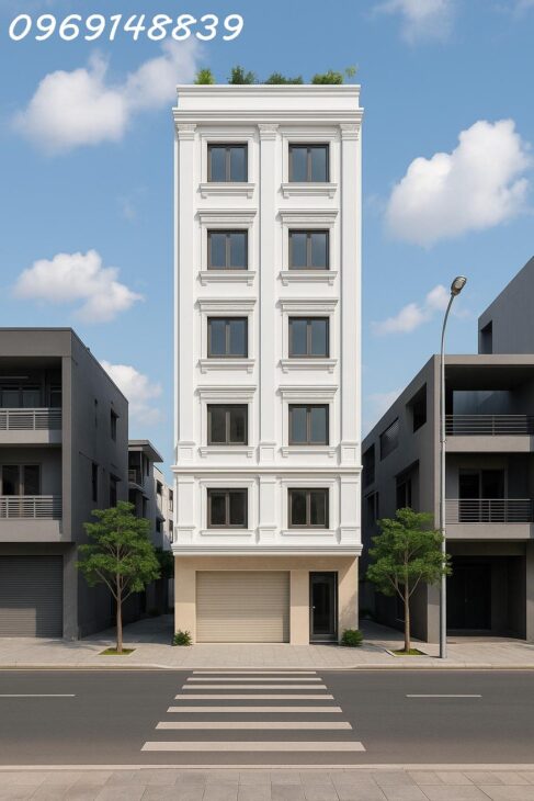 Tòa nhà văn phòng mới xây – Hầm 6 tầng thang máy – Vị trí đắc địa