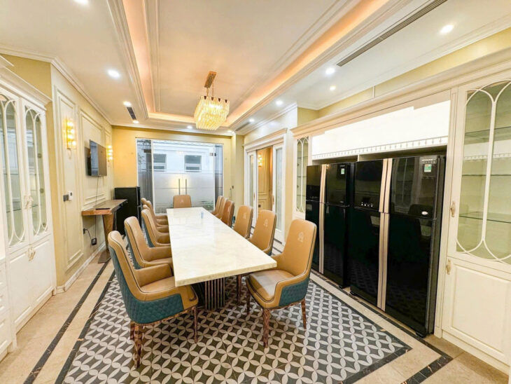 BÁN BIỆT THỰ AN VƯỢNG VILLA, KĐT DƯƠNG NỘI – 275M² x 4 TẦNG – FULL NỘI THẤT VIP – 55 TỶ