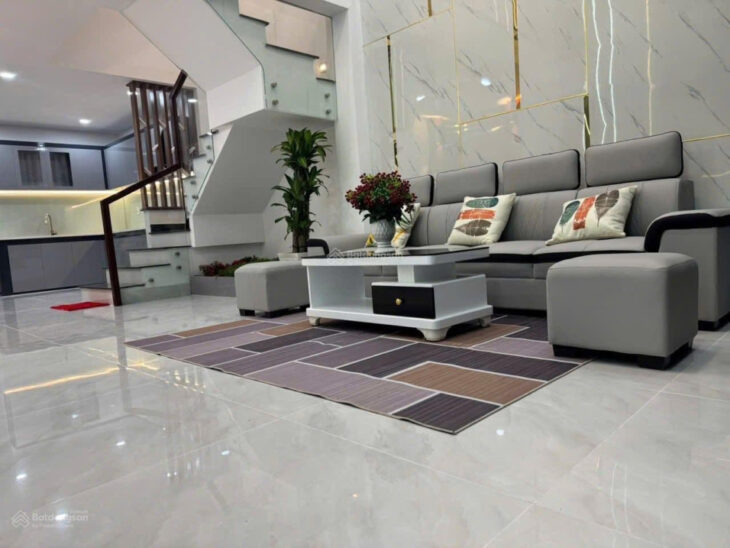Nhà 4 lầu siêu đẹp, 5pn! Full nt xịn xò! Xe hơi ngủ trong nhà, Vị trí đẹp tuyệt!